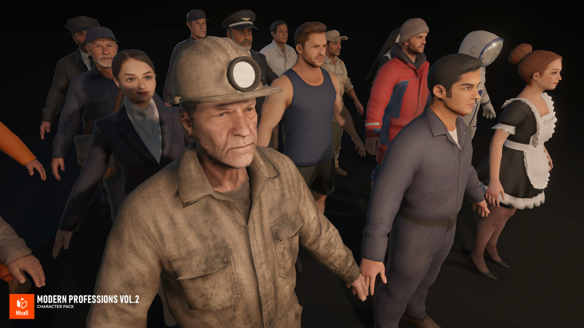 Modern Professions Vol.2 - Character Pack