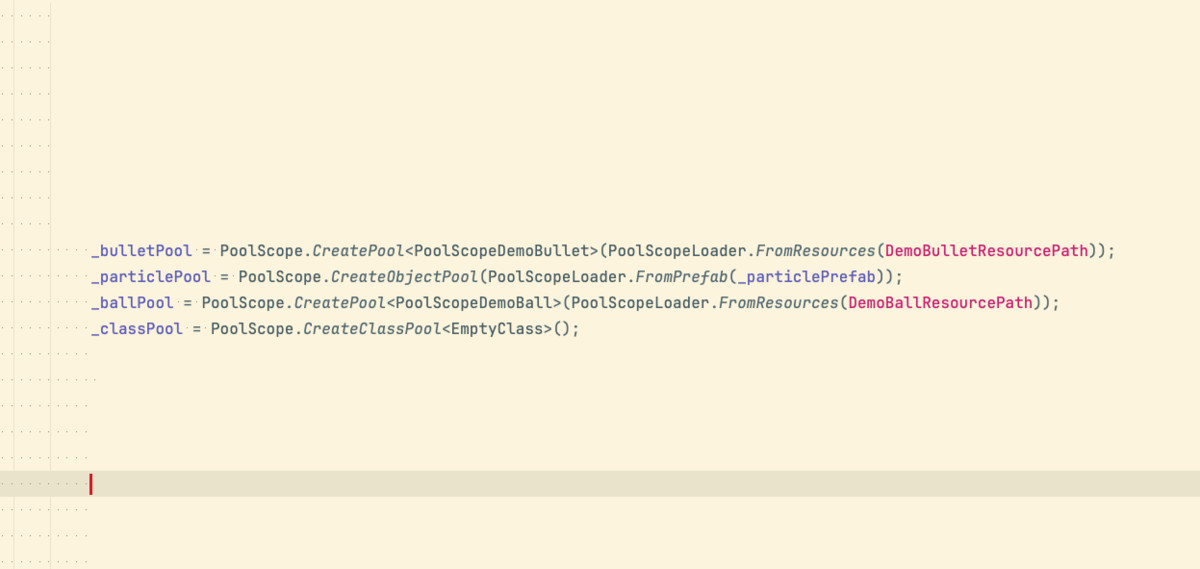 Pool Scope - Visual Object Pooling