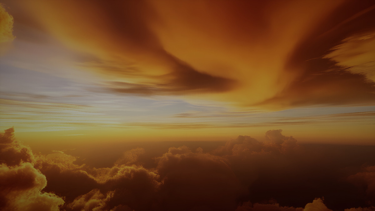 Cinematic Sky HDRI Pack 10 Seamless 8K Cloud Skyboxes