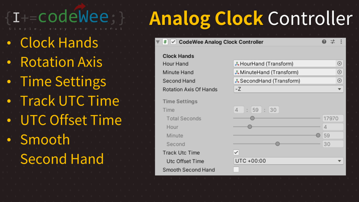 Analog Clock Controller
