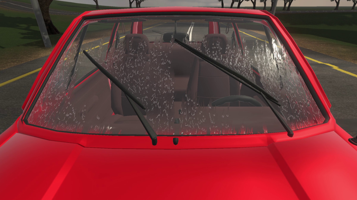 Windshield Rain Asset