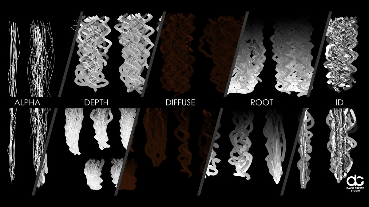 ULTIMATE HAIRSTYLE PACK 2026 | 20 PIECES | REALISTIC | Rigged hair, low-poly