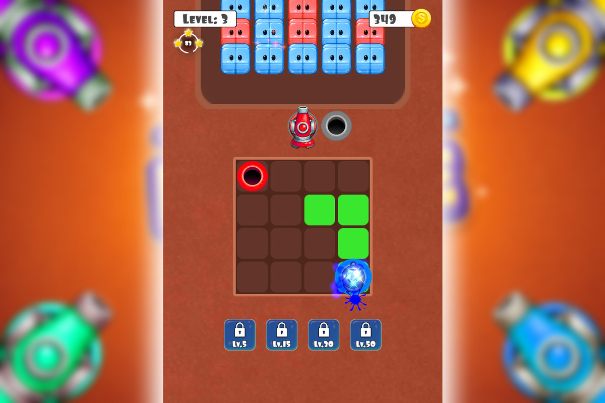 Snake Battle Puzzle - Complete Mobile Game Template
