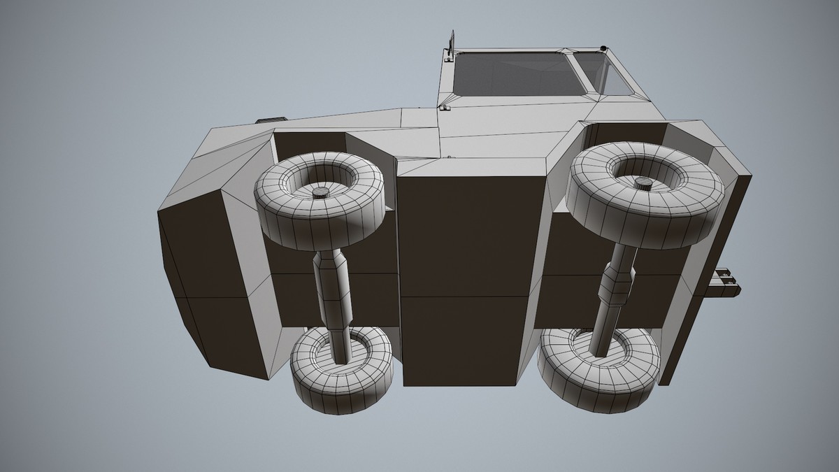 Baggage Tractor (355)