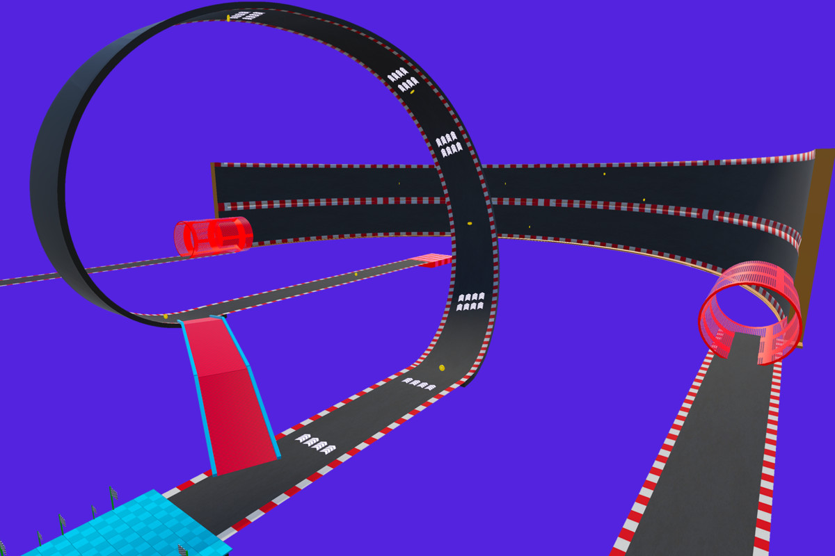 Obby Style Car Game Level Pack