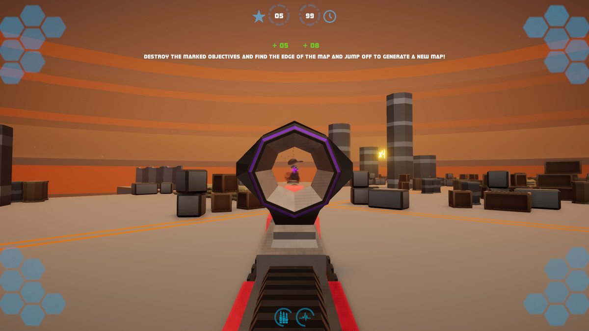 Sci-fi FPS Randomly Generated Full Game Example Template