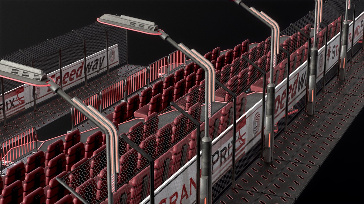 Sci Fi Race Grandstand