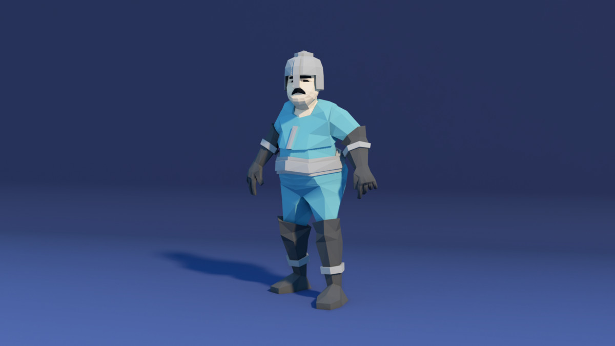 Medieval Low Poly Characters - Stylized Pack