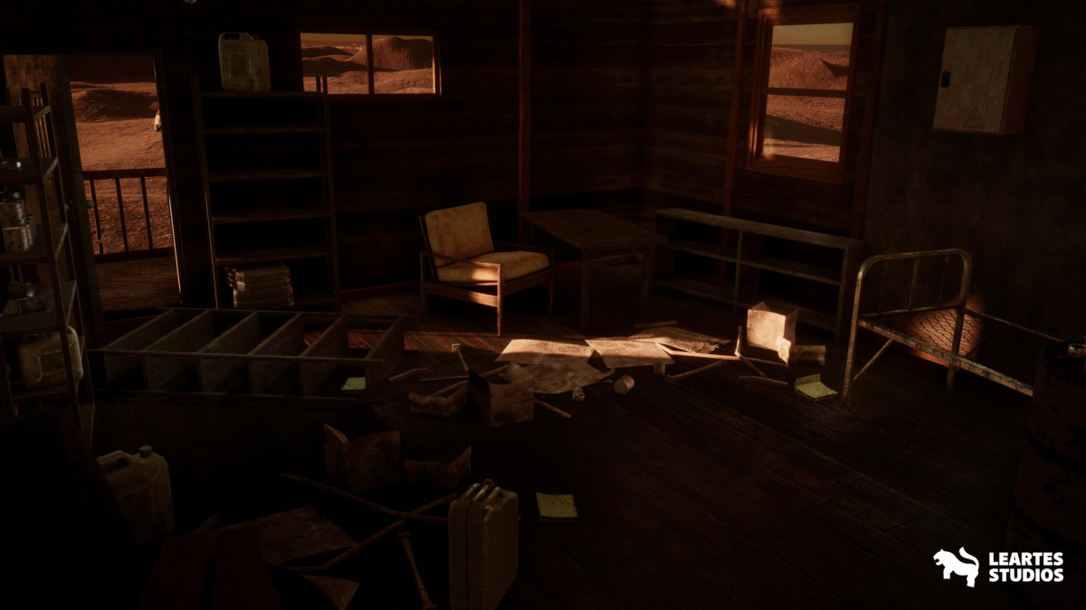Post Apocalyptic Desert Environment ( Post Desert Apocalyptic Wild Desert 3D )