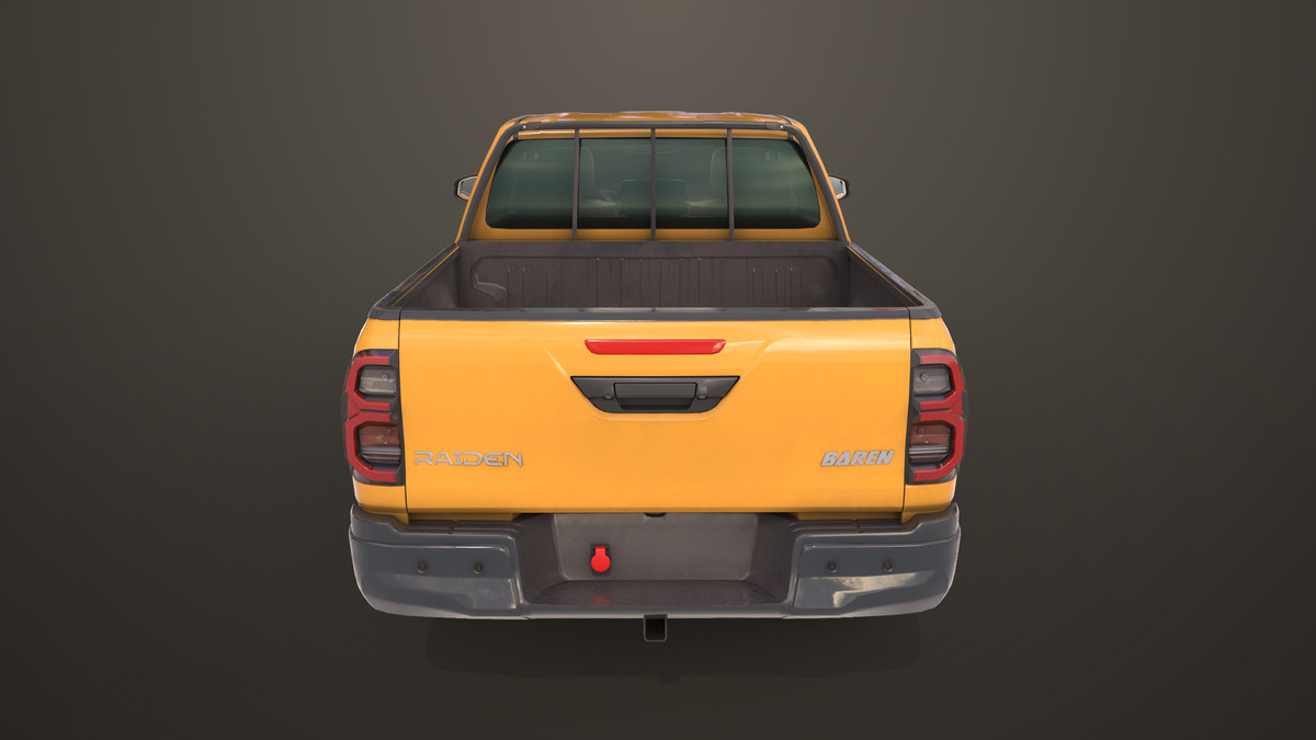 Pickup Truck 04 Brown URP HDRP Textures