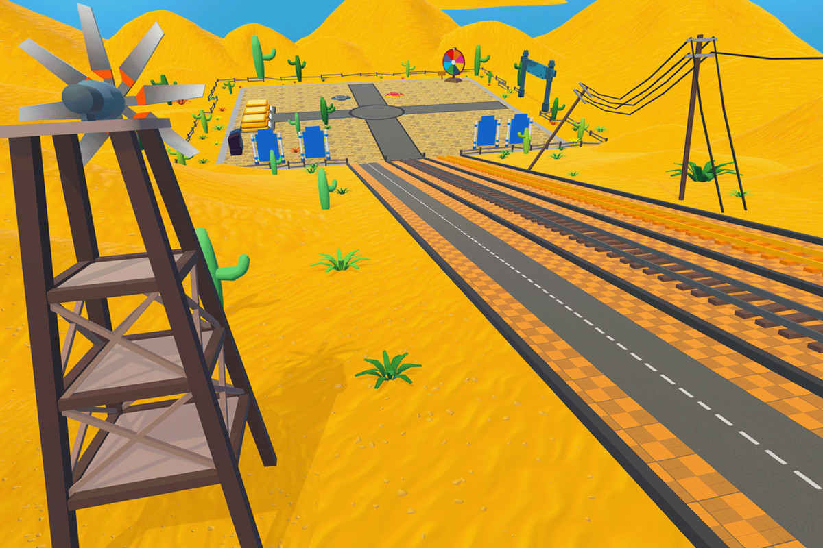 Climb & Slide Minecart Obby Levels Pack