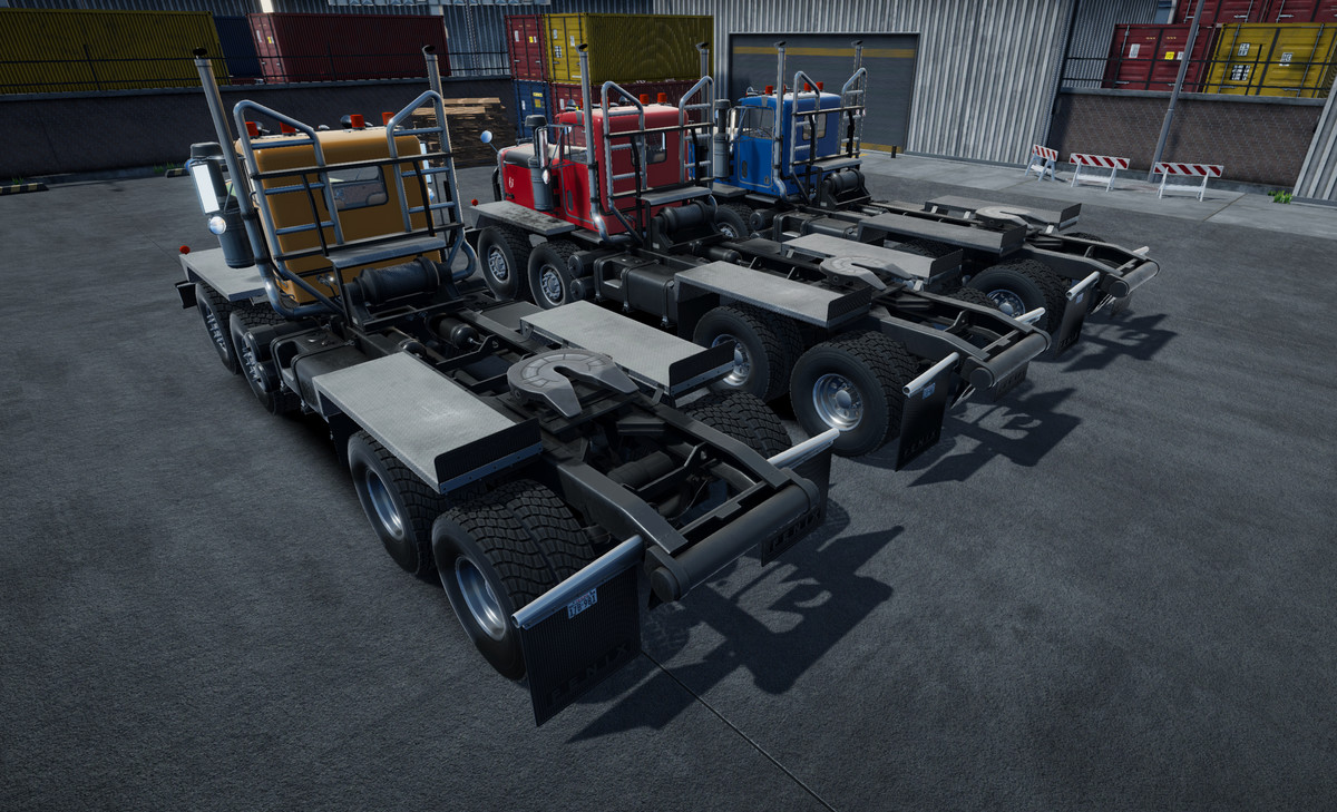 Twinsteer heavy truck