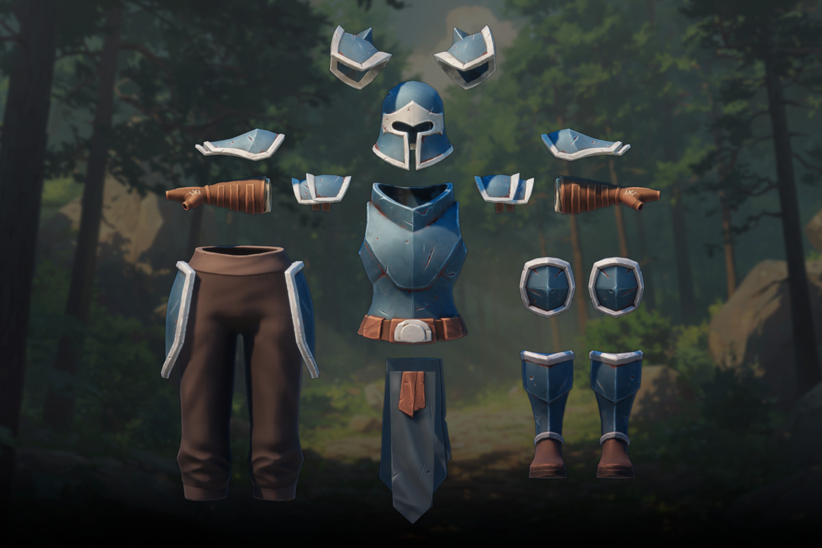 Stylized Fantasy Warrior Outfit