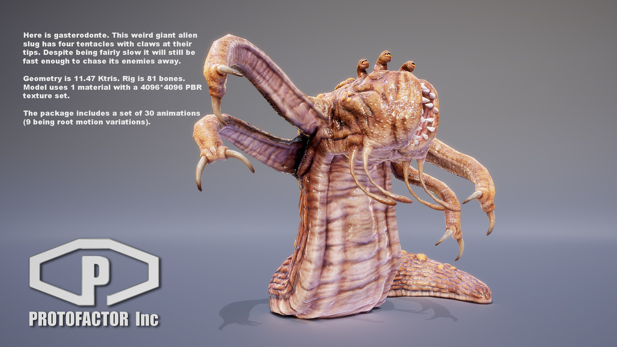 MONSTER: GASTERODONTE