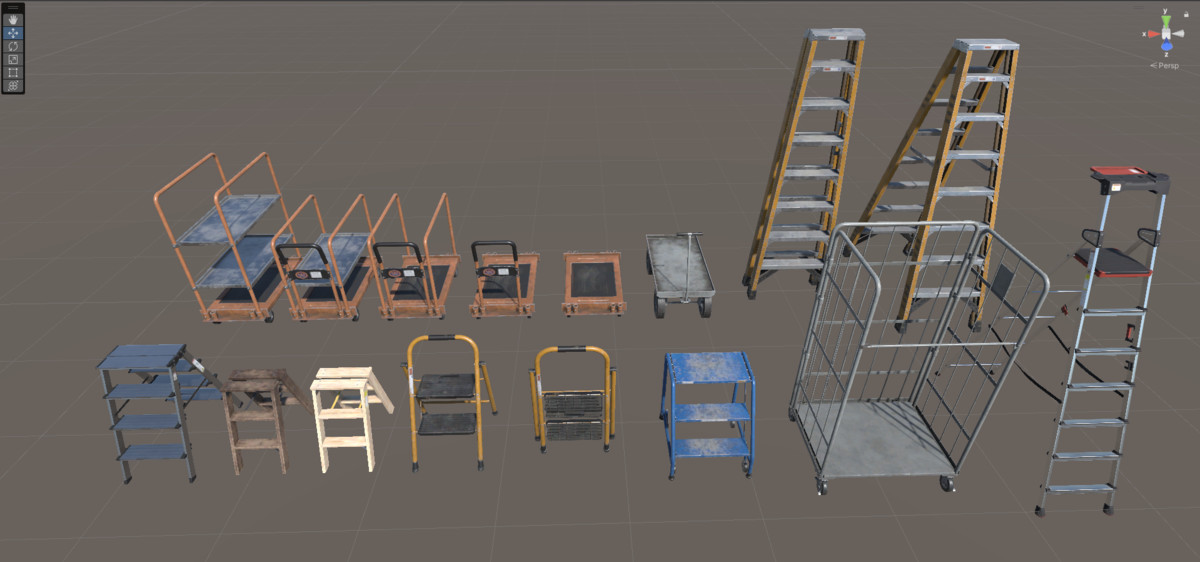 Industrial Props Equipment Mega Bundle