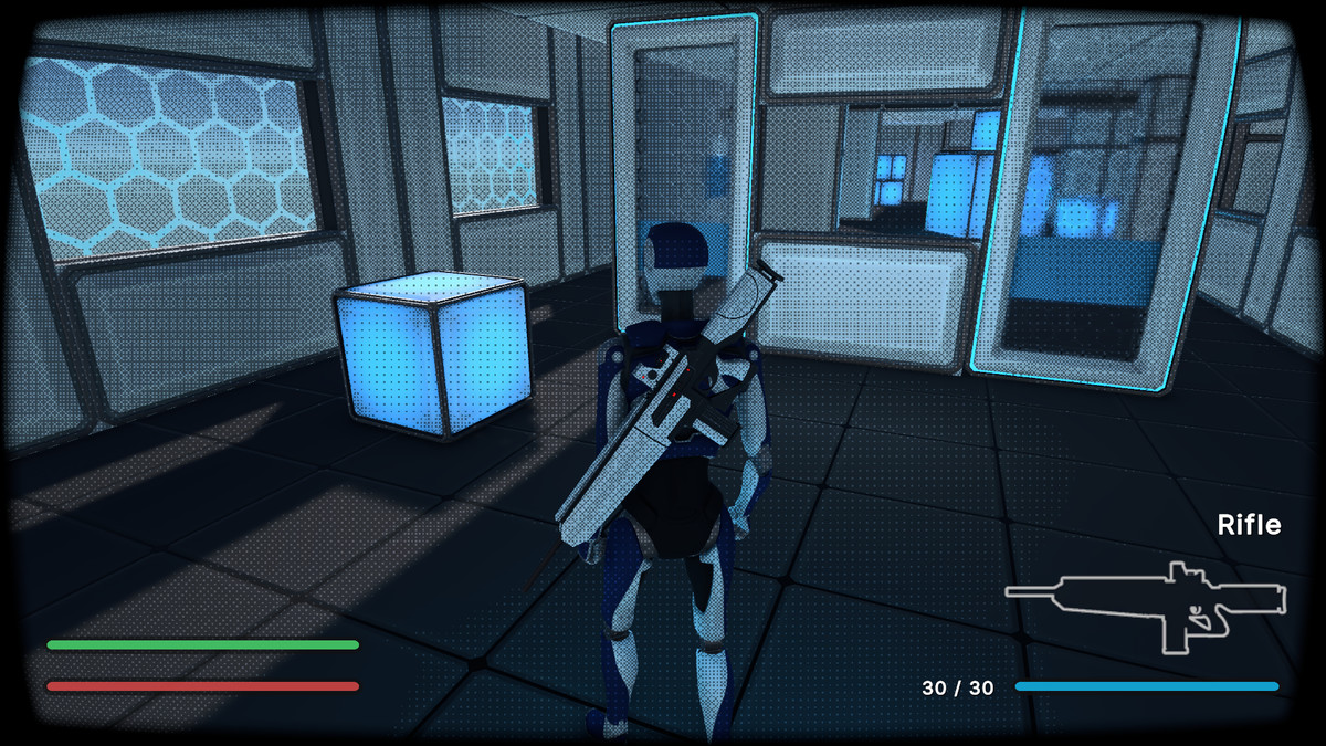Retro Scanline Post-processing