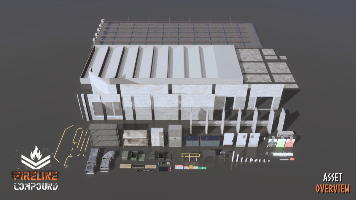 Modular Shooting Range (Military Base, Military Facility, Shooting Range, Army)