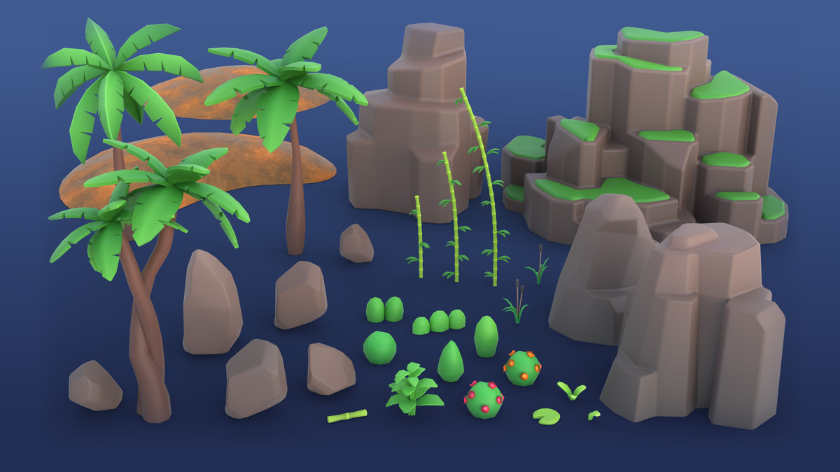Animals - Low Poly 3D Models Pack