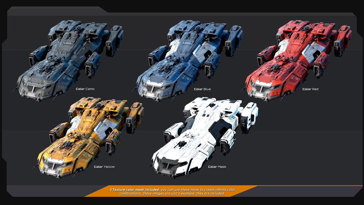 KAIZEN Starship Cruiser