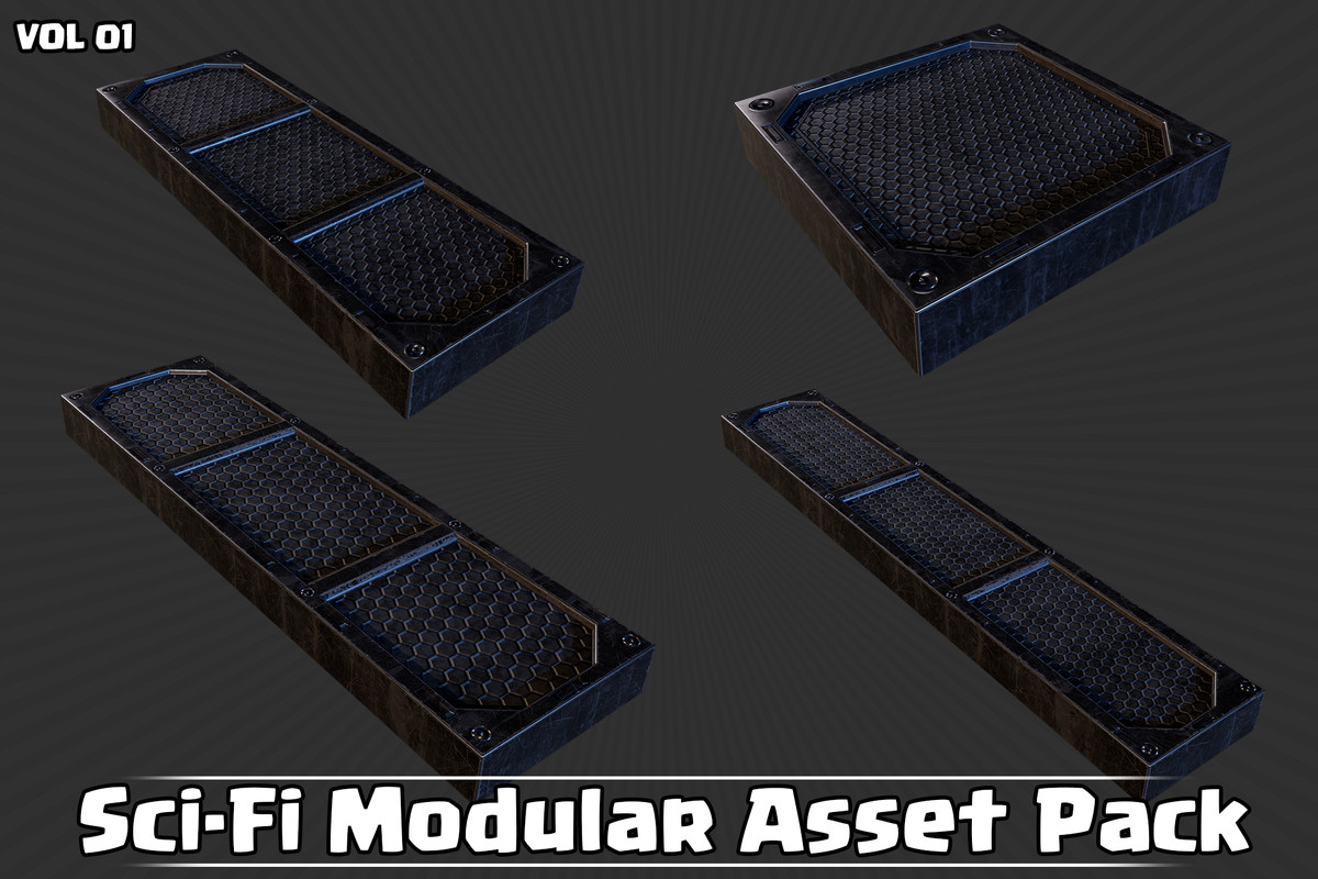 Sci-Fi Modular Assets