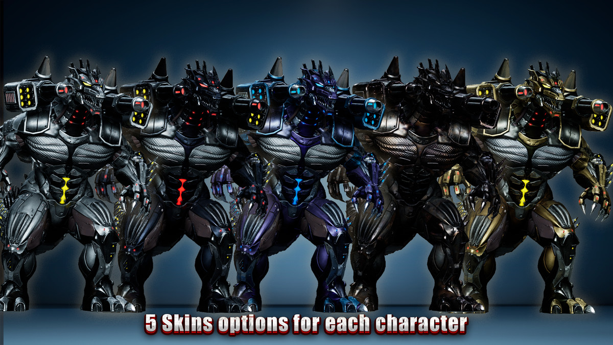 Sci-Fi Gorilla vs Kaiju - pack
