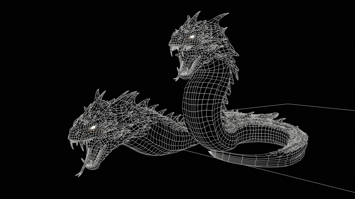 Basilisk Snake Character