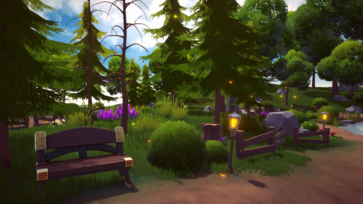 Lakeside–Stylized Nature Environment