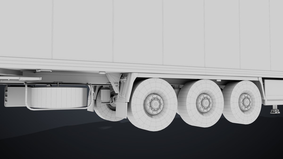 Refrigerator Trailer 05 URP HDRP Textures