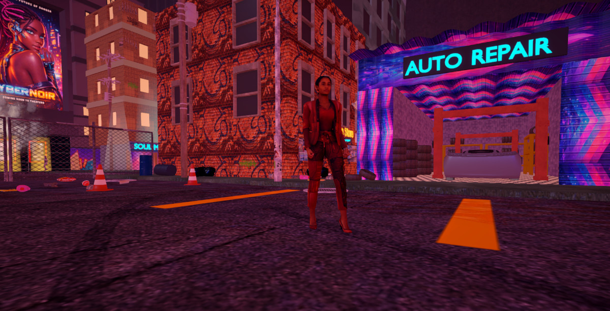 WebGL Multiplayer – Cyberpunk City