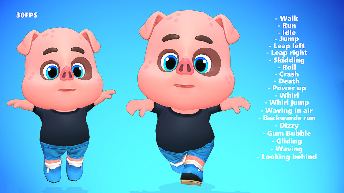 Pig Animated