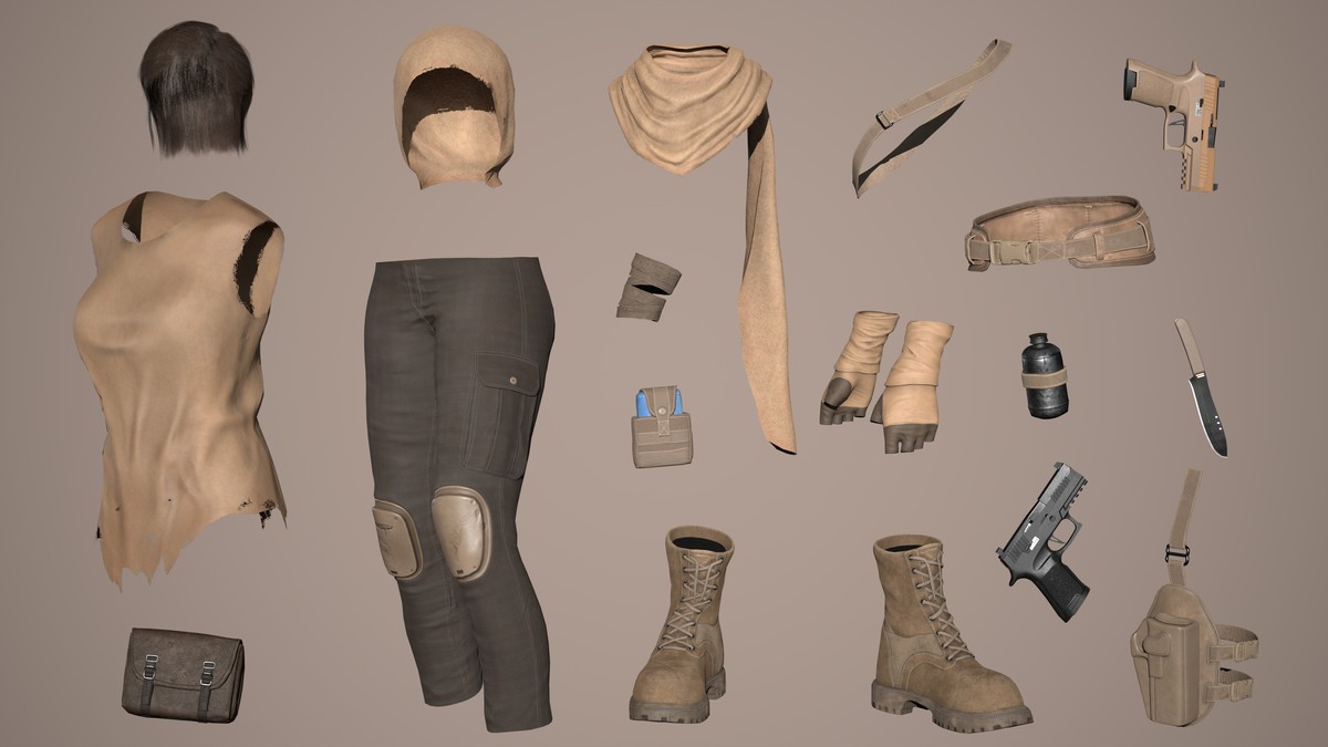 Desert Survivor Character Pack