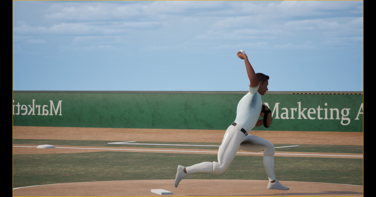 Baseball & Softball Animation Pack - Characters Included (1900+ Animations)