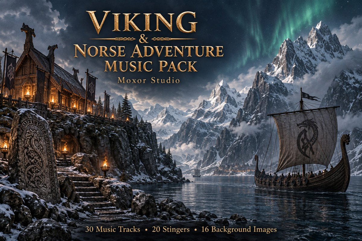 Viking & Norse Adventure Music Pack