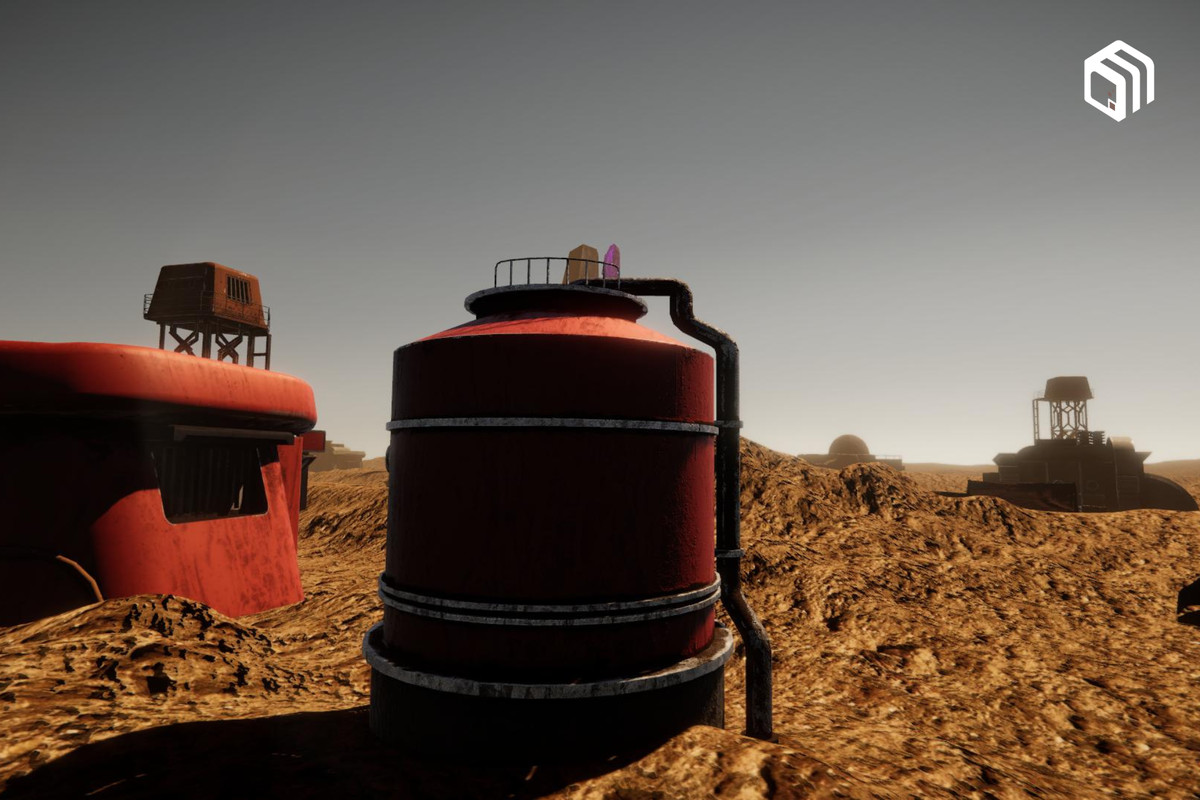 URP Desert Environment: Modular Outpost, Shelters, Props & VFX