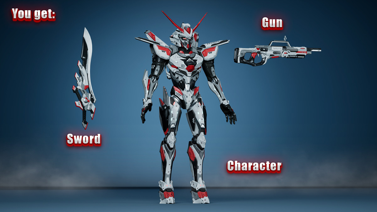 Sci-Fi Mecha - Gundam