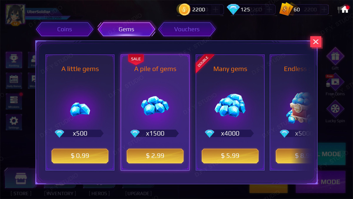 Sci-Fi Cyber UI Pro_Purple Theme