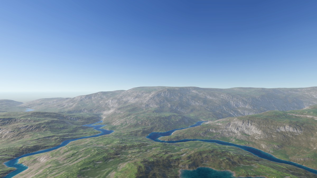 Procedural Mountains & Rivers 8K - 37 Terrains
