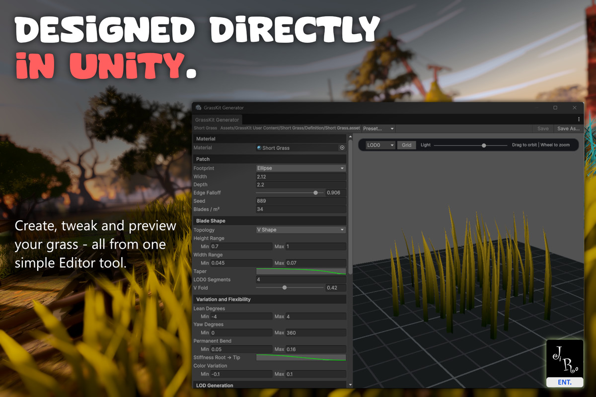 GrassKit (Grass Generator Tool)