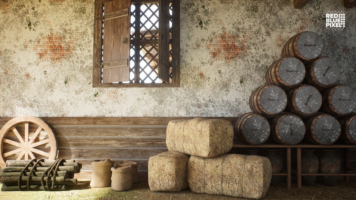 Medieval Horse Stable