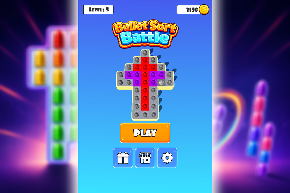 Bullet Sort Battle - Complete Mobile Game Template