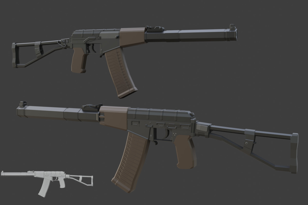Low Poly Weapon Bundle Pack 3