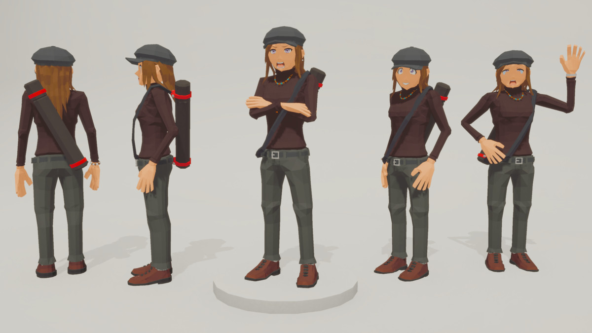 Anime Stylized Character Customizer