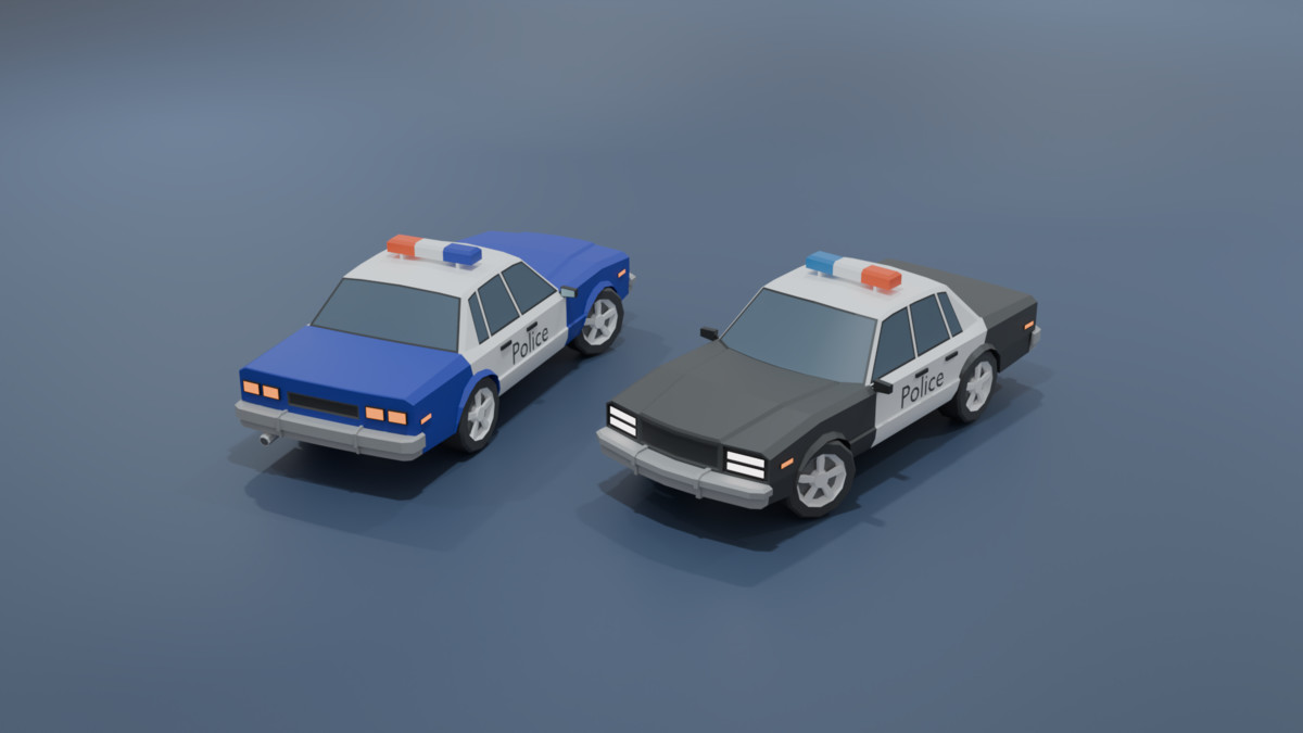 Low Poly Vehicles-Optimized Package