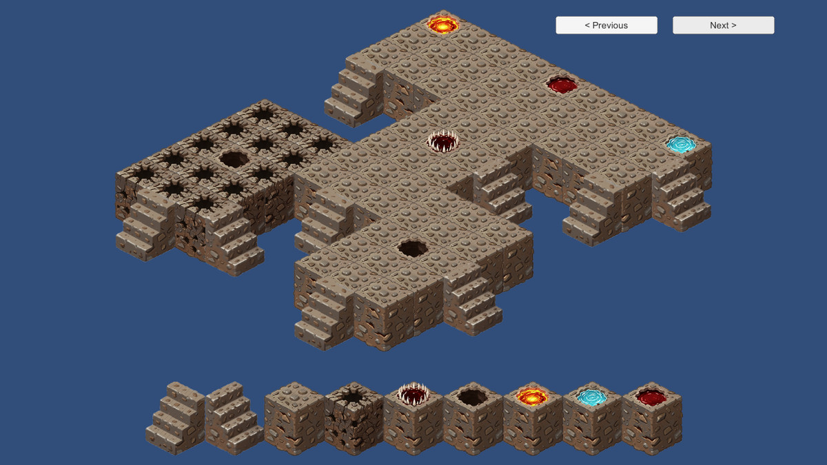 2D Isometric Modular Tileset – Dirt & Gravel