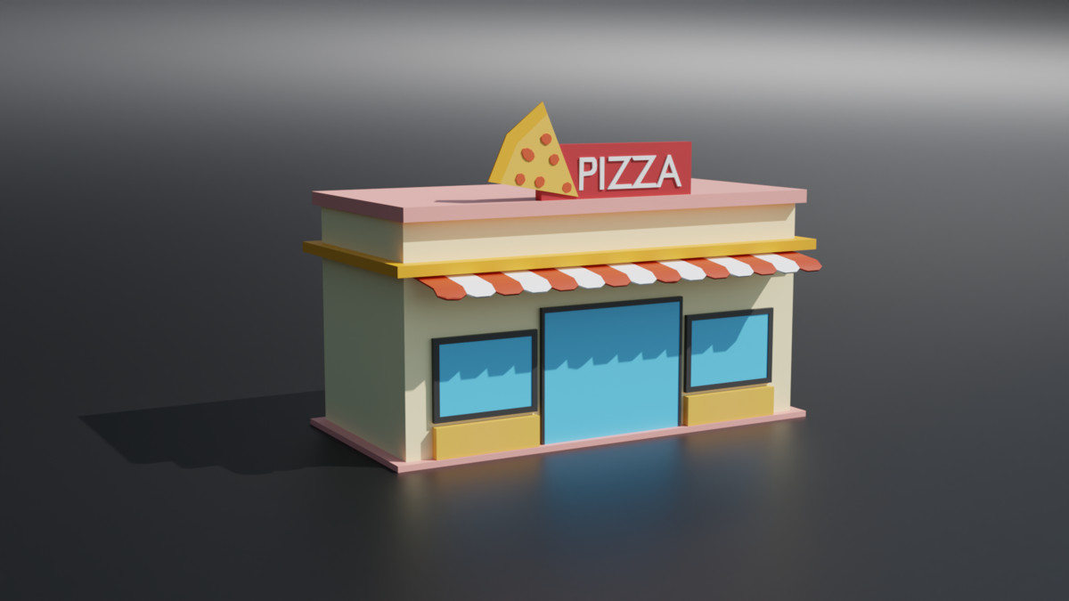 Low Poly City Buildings Pack