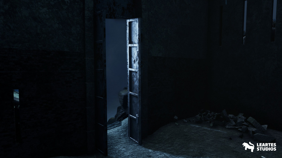 Haunted Prison Environment ( Exterior + Interior , Modular)