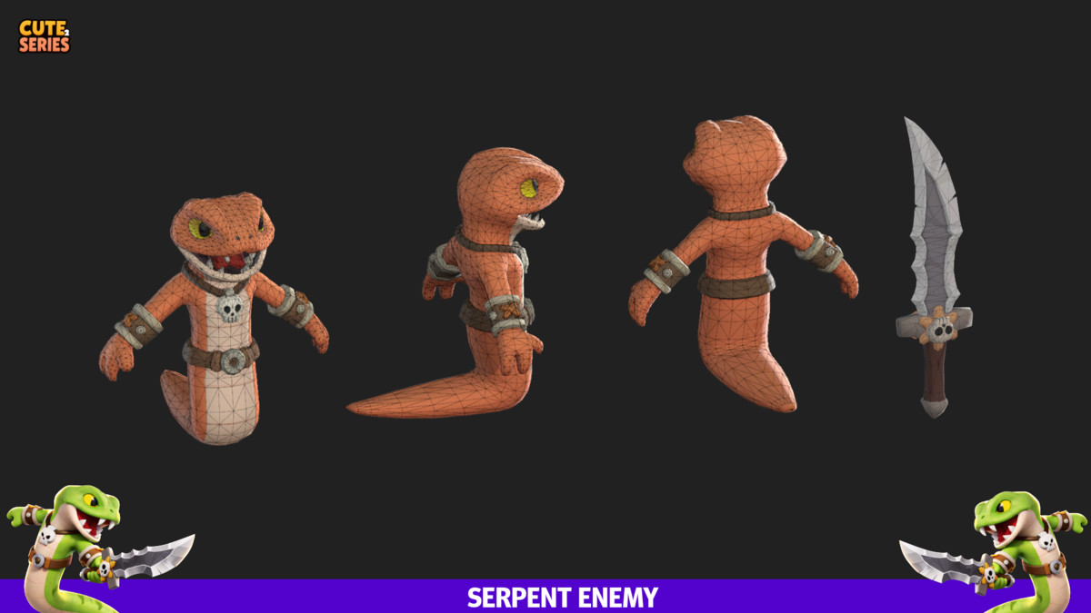 Serpent Snake Evolution Pack Cute Series