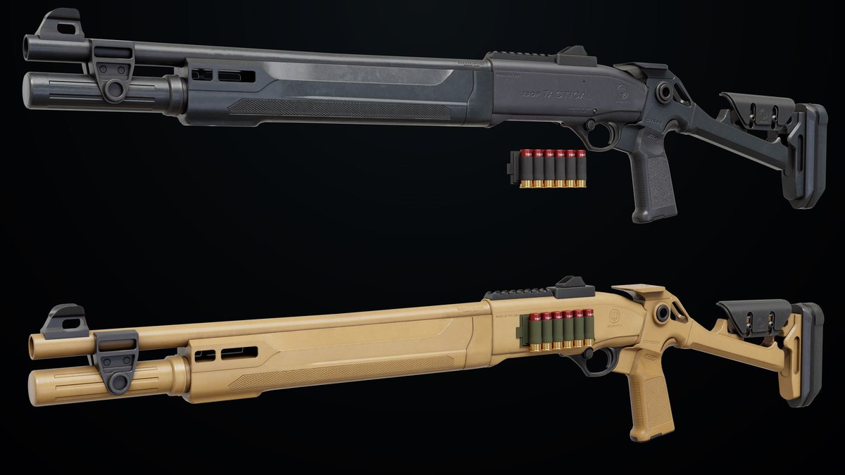 Shotgun Collection 01 URP HDRP Textures