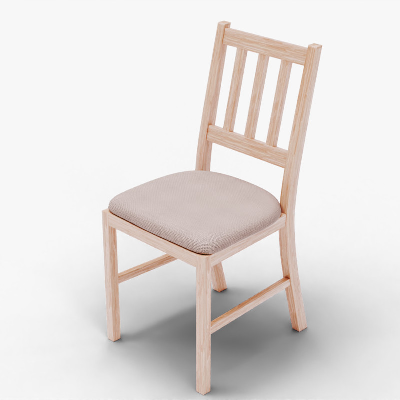 Wooden Chair Mega Pack – 7 PBR Low Poly Pack 3
