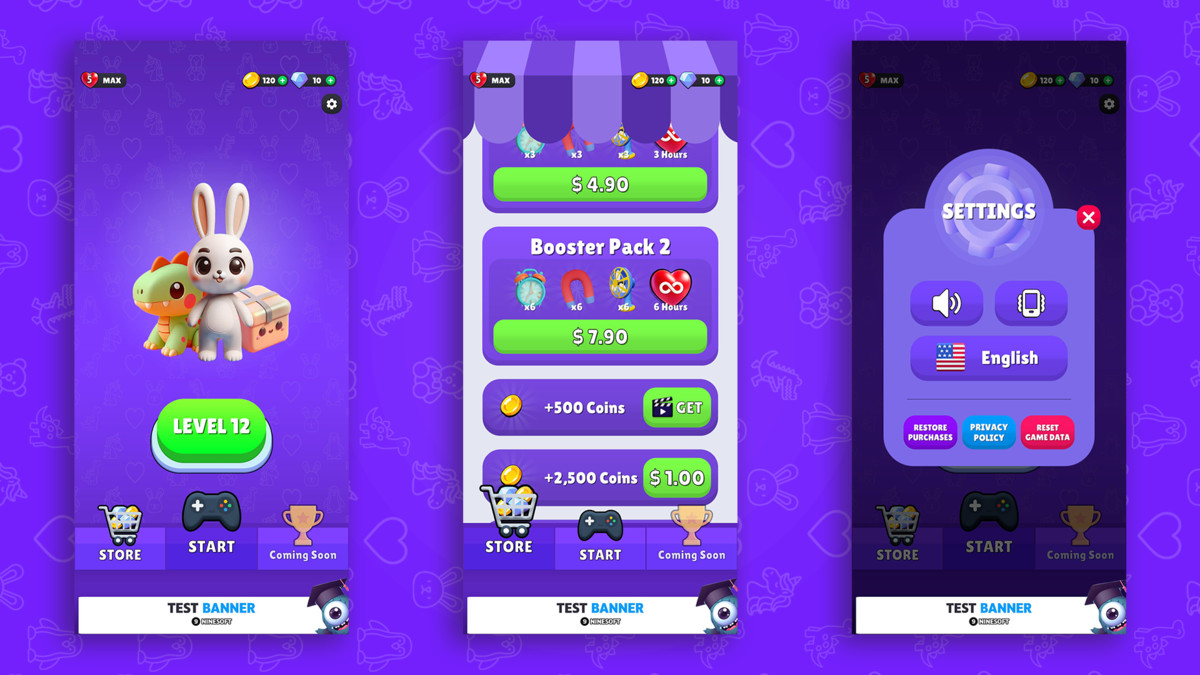 Match Toys 3D | Complete Game (Full Editor + Admob + IAP)